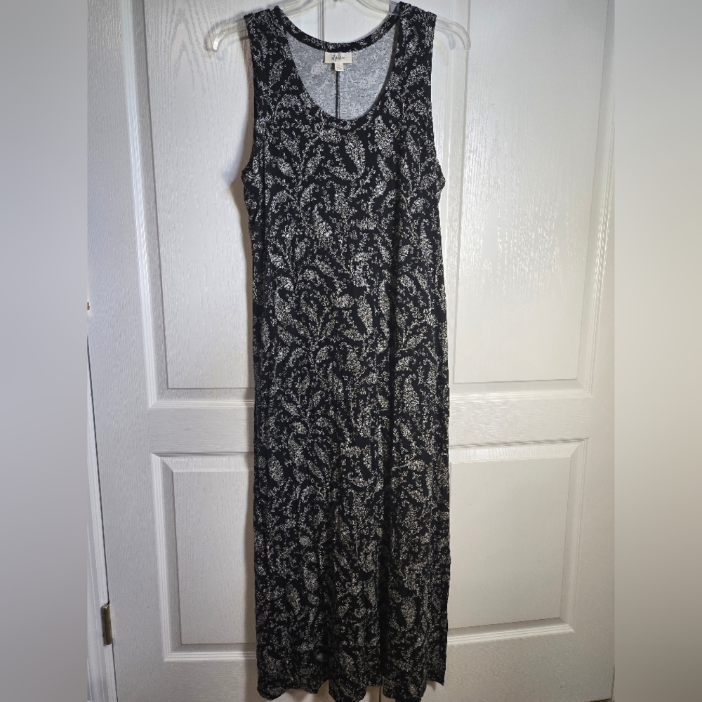 Style & Co. Black and White Floral Dress